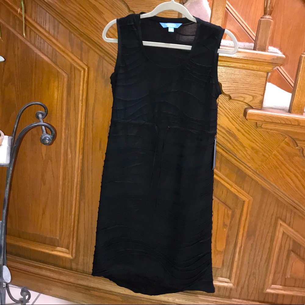 Simply Vera Dress, Black, Sleeveless, XS, NWT!